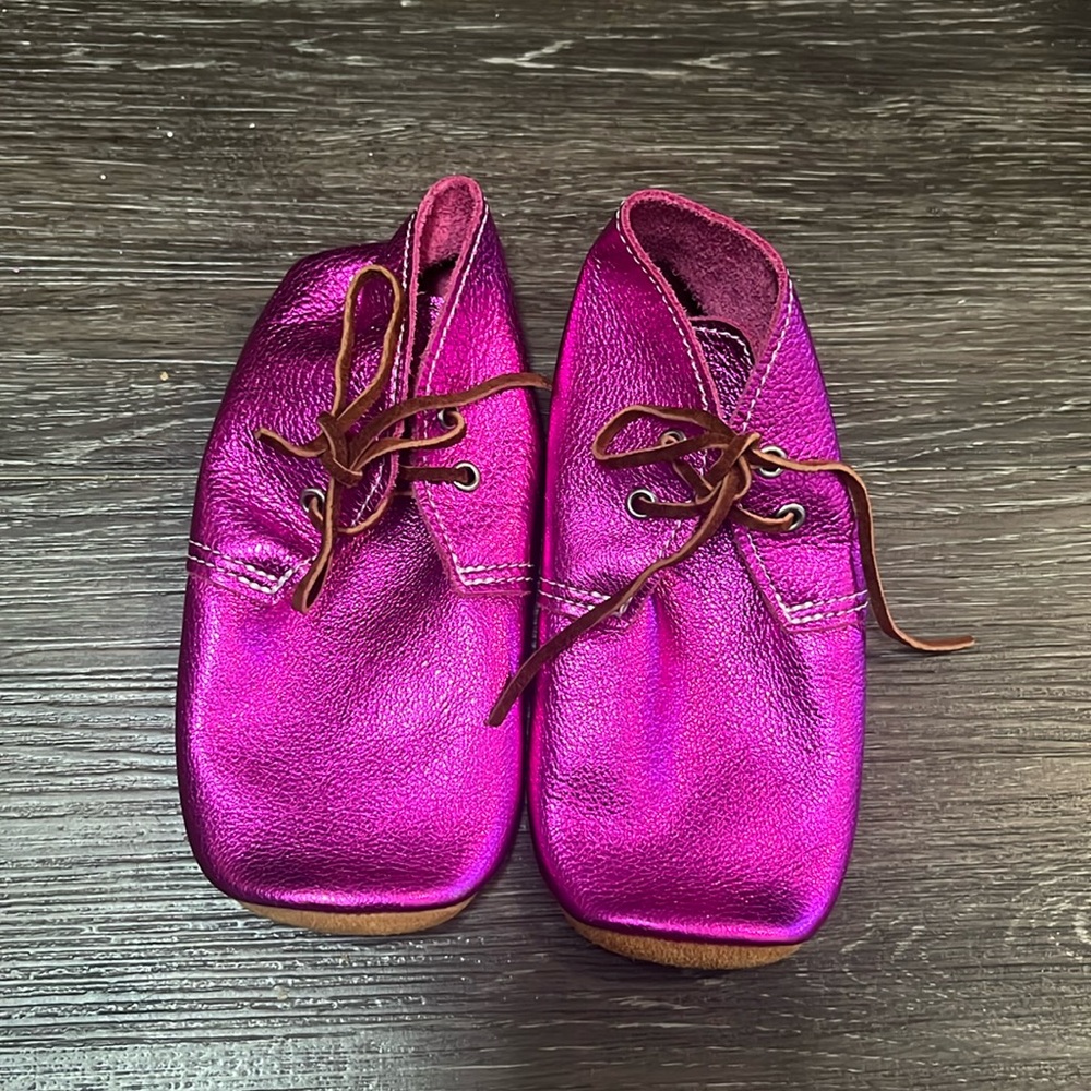 Mon Petit soft sole moccasins